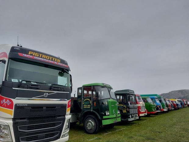 North Wales Pioneer: Some of the vehicles on display at the Llandudno Transport Festival