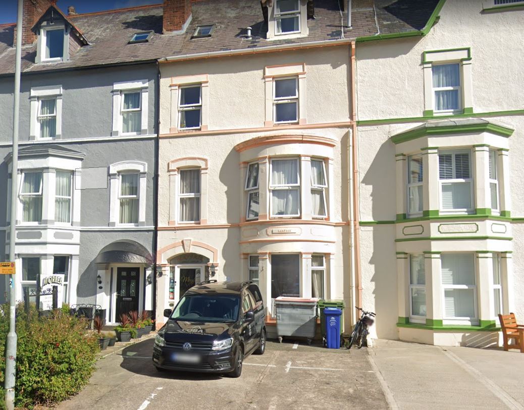 An application has been submitted to Conwy County Council seeking to convert the Mayfair at 11 Deganwy Avenue into houses of multiple occupation (HMO).