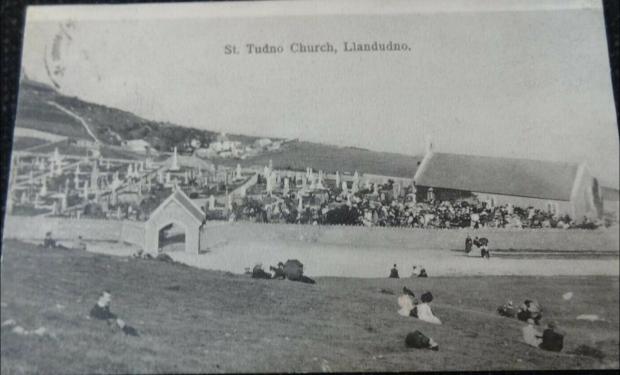 North Wales Pioneer: St Tudno's Church in Victorian times. Photo: David Roberts/Llandudno in old photographs