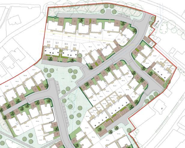 Castle Green want to build 106 homes at Rydal..