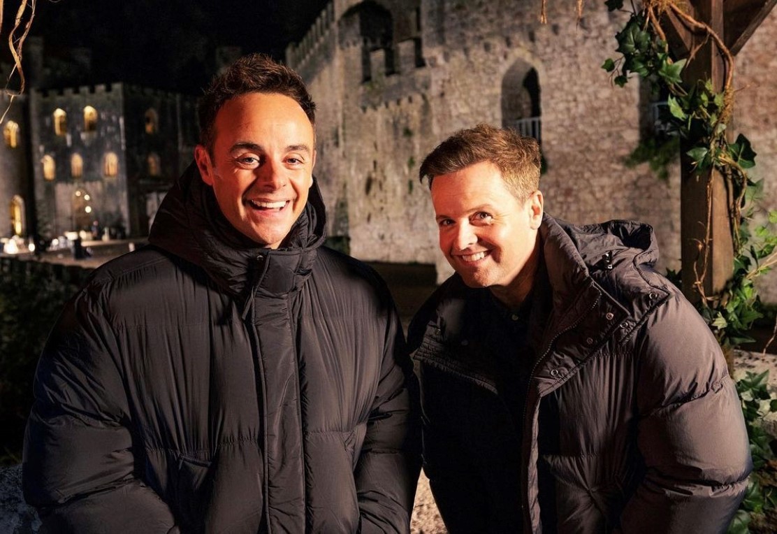 Ant and Dec at the Im a Celeb castle. Image: AntandDec/Instagram