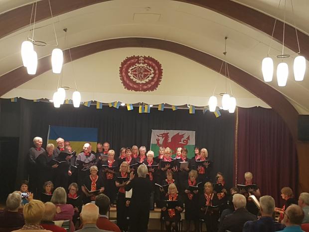 North Wales Pioneer: The U3A choir. Photo: Helen Denning