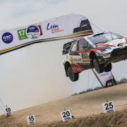 Elfyn Evans finished fourth in Rally Mexico. Picture: Toyota Gazoo Racing WRT