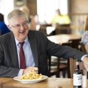 Wales' First Minister Mark Drakeford was prohibited from a list of pubs in Conwy after lockdown restrictions on restaurants and pubs came into force in 2020.