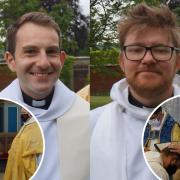 Revd Ben Lines who is based in the Aberconwy Mission Area at Llandudno Junction and Revd Gregor Lachlann-Waddell who is based in the Bryn a Môr Mission Area at Llanasa