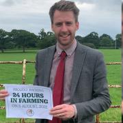 Sam Rowlands MS for North Wales is backing 24 Hours in Farming.