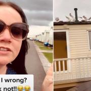 Heather Minshull explained her stunt in a video that has since gone viral with more than one million views. Pictures: heatherminsh/TikTok