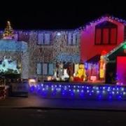 The festive light display is raising money for Ty Gobaith.