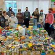 Donations received from college staff and students by the Independent Living Skills department at the Rhos-on-Sea campus