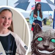 Emmie Holmes, 11, is Llandudno’s current Miss Alice