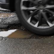 A marked increase has been seen in pothole-related breakdowns since the start of the November