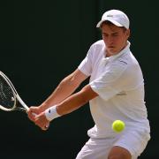 Viktor Frydrych at this year's Wimbledon.