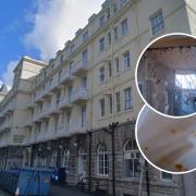 Photo of Grand Hotel: GoogleMaps. Inset images: Walk With Me Tim