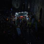 A 6am start in Conwy Castle for the Montane Dragons Back Race 2022. Photo: No Limits Photography