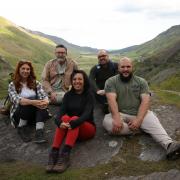 Zara Groves, of Llandudno, features in the series alongside five other hikers: Piers Braybrooke, Gareth Pugh, Mike Taggart and Laura Chapman.