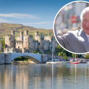 People across Conwy county have put in applications for Street Parties to mark the Coronation of His Majesty The King (inset) King Charles III.