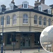 The former site of Fountains Bar and Cafe in Llandudno. Photos: Newsquest