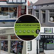 These Conwy establishments were all given a score of five. Photos: GoogleMaps
