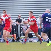 Action from North Wales Crusaders' recent win over Midlands Hurricanes. Picture: John Hendry