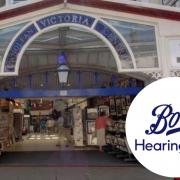 The Victoria Centre. Inset: Boots Hearingcare