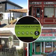Four places that were awarded a score of five in Conwy. Photos: GoogleMaps