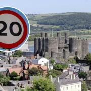 The new 20mph speed limit in Conwy (and the rest of Wales) is now in force.