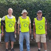 A small team from Rhos Rotary was involved