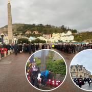 Remembrance Day services from across Conwy.