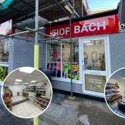 The new Siop Bach in Glan Conwy.