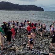 Deganwy dip. Images: Conwy Town Council