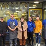 The opening of Liffy's in Rhyl on January 15