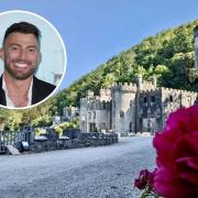 Gwrych Castle and inset, Jake Quickenden
