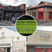 Some of the supermarkets in the Conwy coastal area.