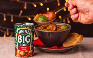 Heinz launch Christmas Dinner Big Soup - but you'll need to be quick. (PA)