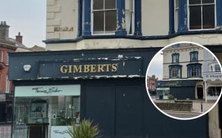 The building was once home to Gimberts.