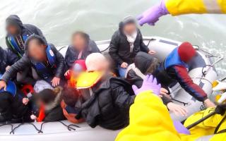 RNLI hit back over migrant Channel rescues as crews face abuse. (PA/RNLI)
