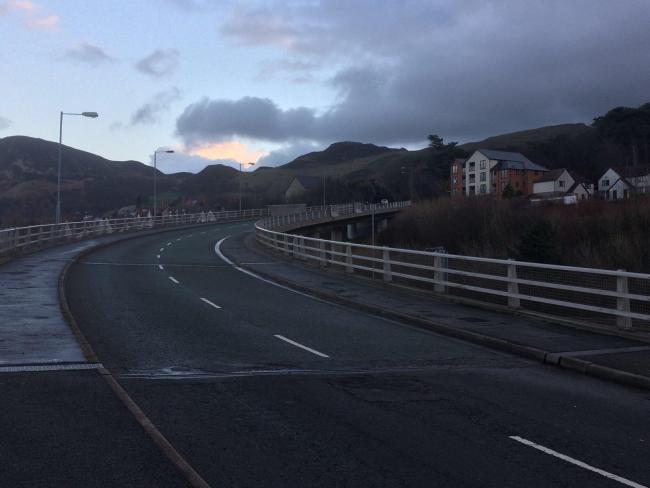 Penmaenmawr flyover - which crosses the A55 - is to be called Ffordd Darbishire